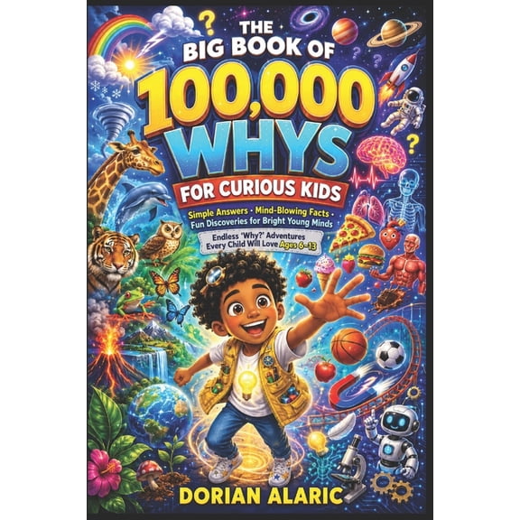 The Big Book of 100,000 WHYS for Curious Kids: Simple Answers, Mind-Blowing Facts, Fun Discoveries for Bright Young Mind, (Paperback)