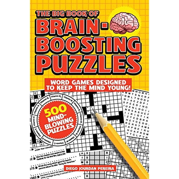 Pre-Owned The Big Book of Brain-Boosting Puzzles: Word Games Designed to Keep the Mind Young! (Paperback) 1631585118 9781631585111