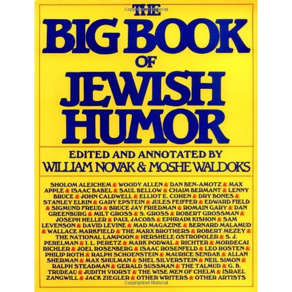 Pre-Owned The Big Book of Jewish Humor, 9780060909178, 006090917X, Paperback,