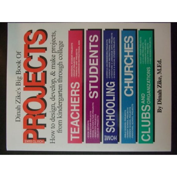 Pre-Owned The Big Book of Projects: Fast and Easy Projects for Everyone from Kindergarten Through College Paperback