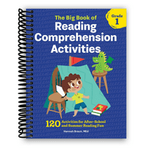 The Big Book of Reading Comprehension Activities, Grade 1 (Spiral Bound)