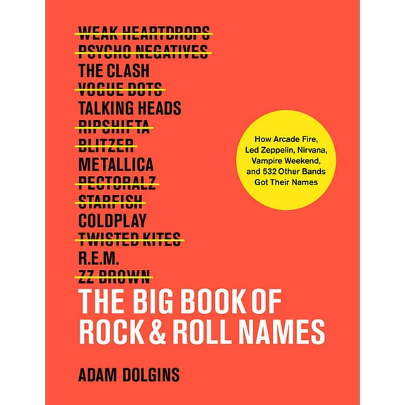 The Big Book of Rock & Roll Names: How Arcade Fire, Led Zeppelin, Nirvana, Vampire Weekend, and 532 Other Bands Got , (Paperback)