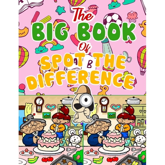 The Big Book of Spot the Difference, (Paperback)