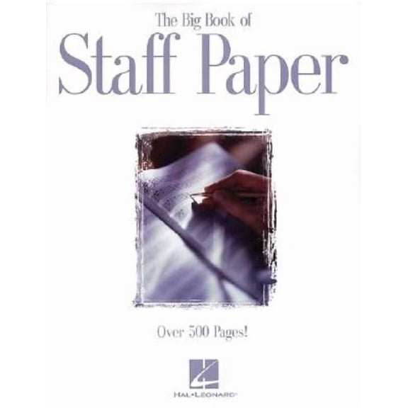 The Big Book of Staff Paper, (Paperback)