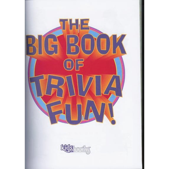 Pre-Owned The Big Book of Trivia Fun! Paperback