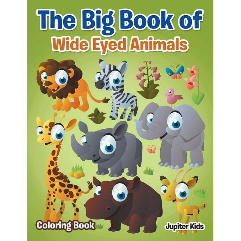 The Big Book of Animals- Coloring for adults (Paperback