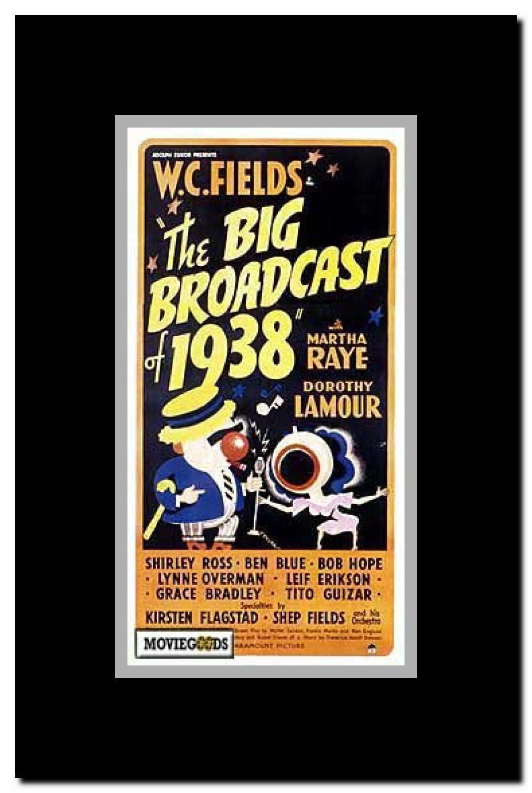 The Big Broadcast of 1938 Framed Movie Poster