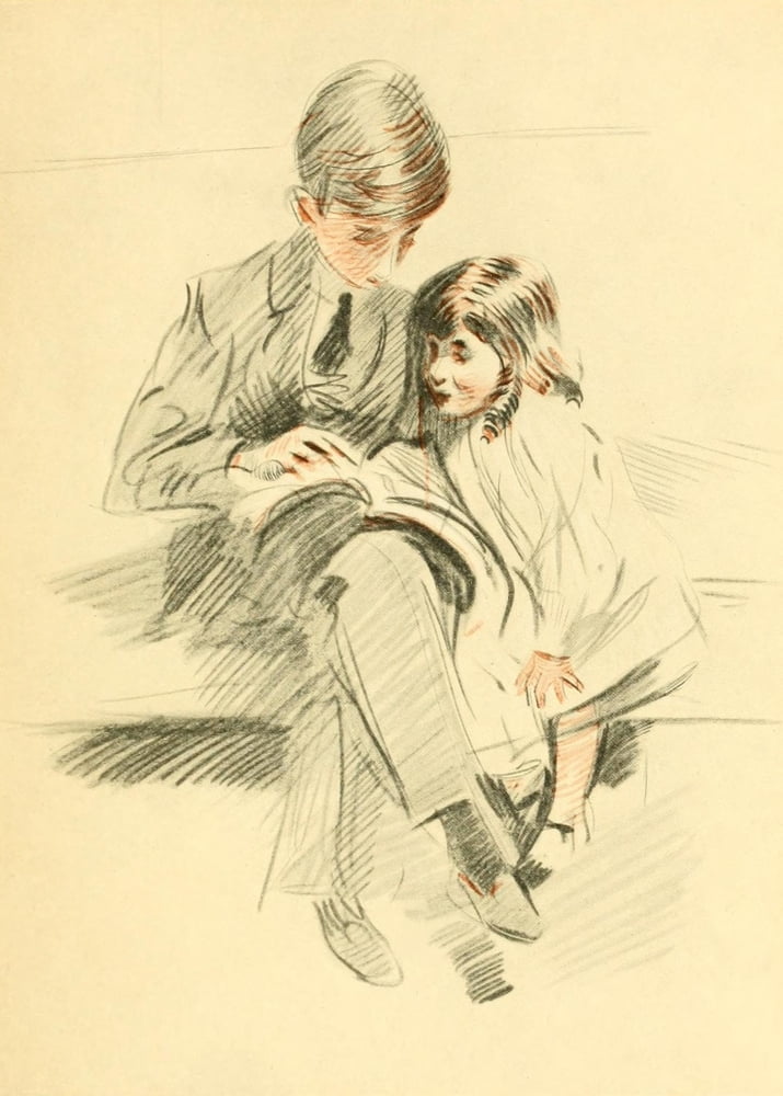 The Big Brother Canvas Art - Paul Csar Helleu (24 x 36)