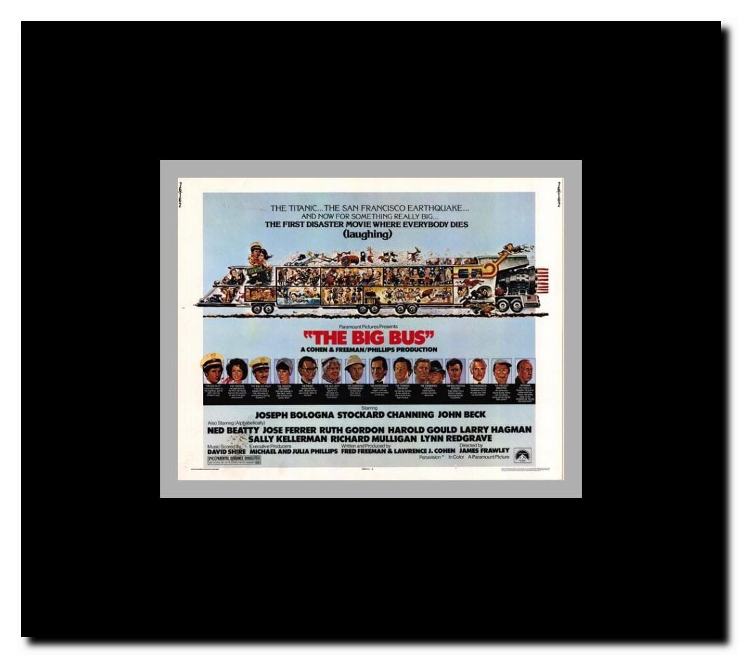 The Big Bus Framed Movie Poster