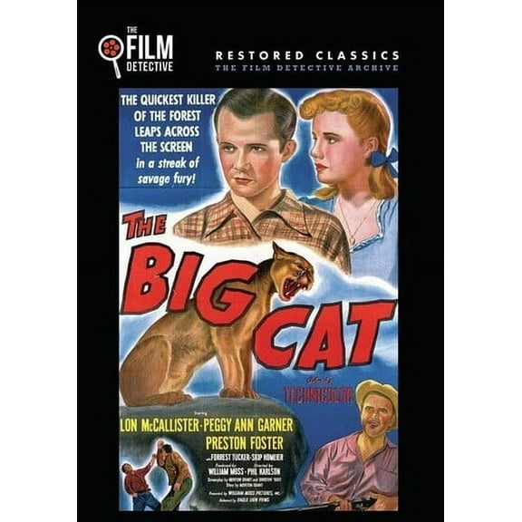 The Big Cat (DVD), Film Detective, Action & Adventure