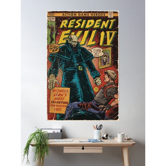 The Big Cheese Comic Book Cover Fan Art Poster Wall Art, Modern Wall Decor For Living Room Bedroom, 8x12 UNFRAMED