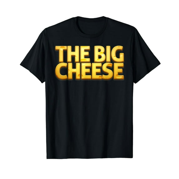 The Big Cheese Funny Birthday Gift For Vegan Fiend T-Shirt