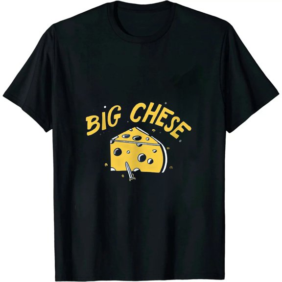 The Big Cheese Funny Birthday Gift For Vegan Fiend T-Shirt