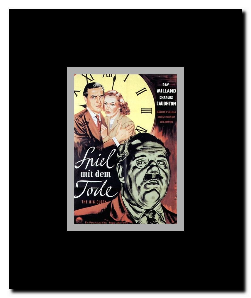 The Big Clock Framed Movie Poster