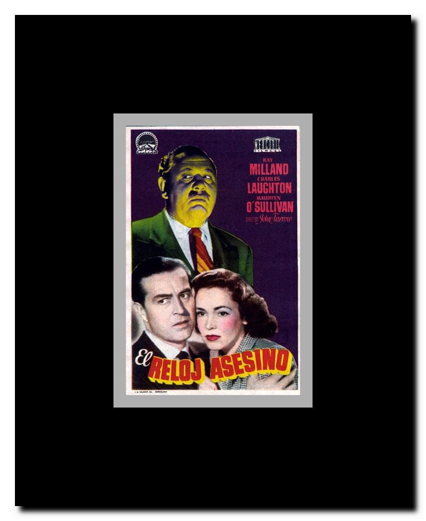 The Big Clock Framed Movie Poster