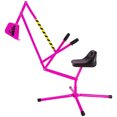thumbnail image 1 of The Big Dig Ride-On Excavator Sandbox Digger, Metal Toy with 360-Degree Seat, Pink, 1 of 10