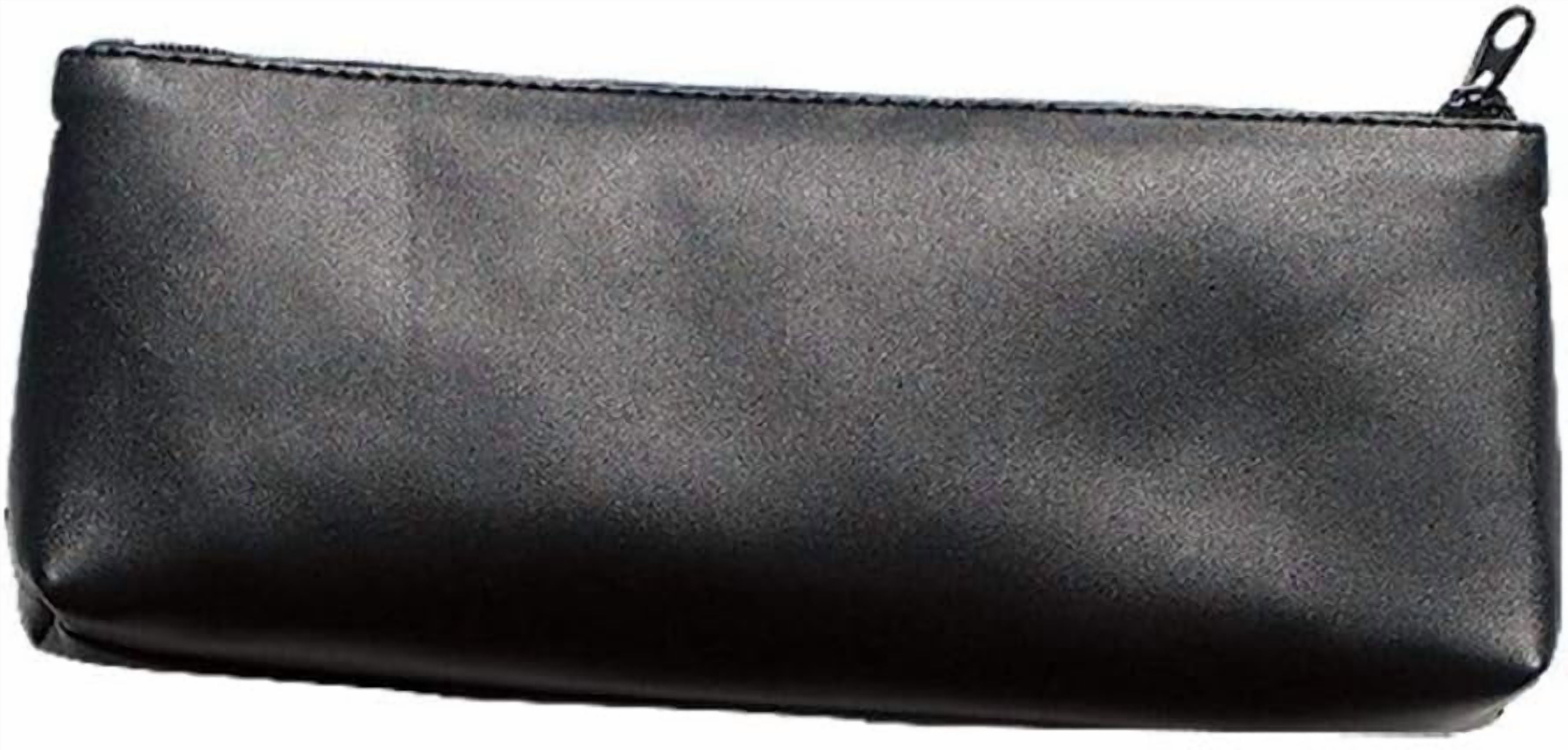 big easy tobacco company The Big Easy Tobacco Company Rectangular Zipper Pouch, Leather, Black
