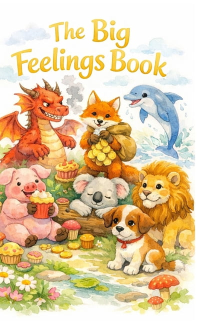The Big Feelings Book, (Hardcover)