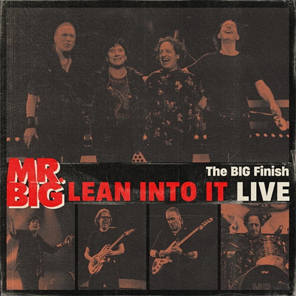 Mr. Big The Big Finish - Lean Into It Live (RSD Black Red Splatter (Vinyl Record)