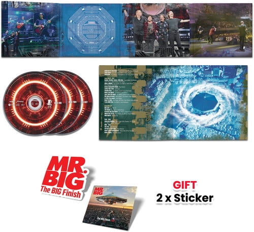 Mr. Big - The BIG Finish Live - 2 MQA-CD + Blu-ray + Gift "2x Stickers" - Music & Performance - CD