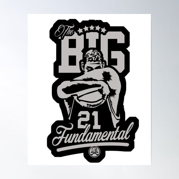 The Big Fundamental Poster Wall Art, Modern Wall Decor, 8x12 UNFRAMED