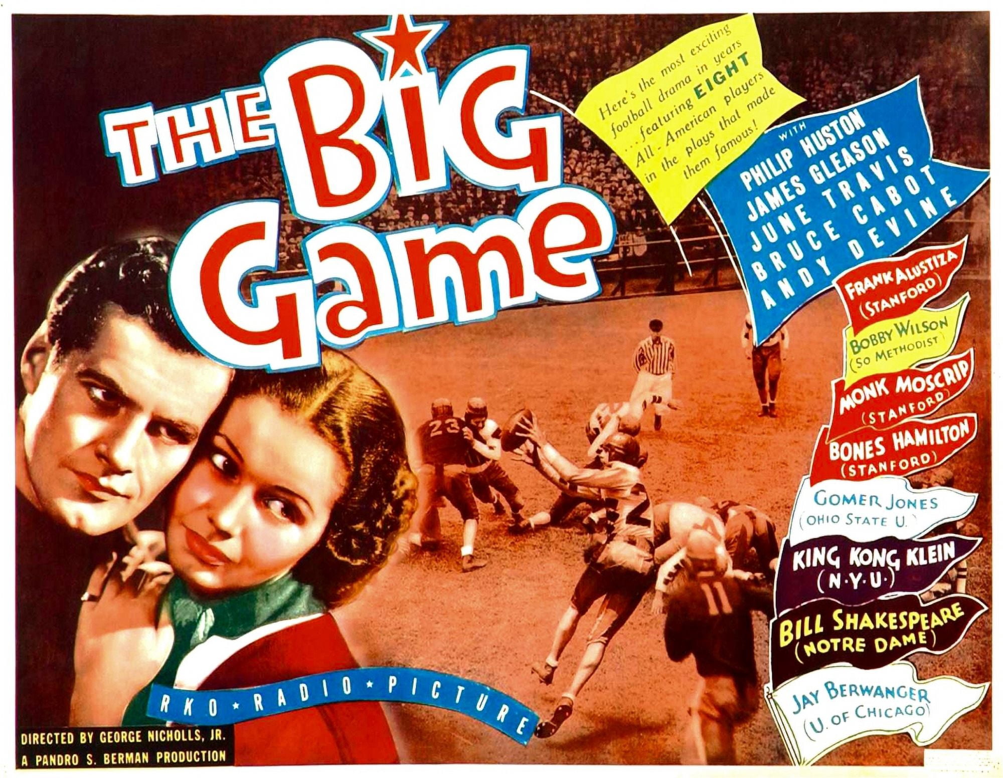 The Big Game Canvas Art - (28 x 22)