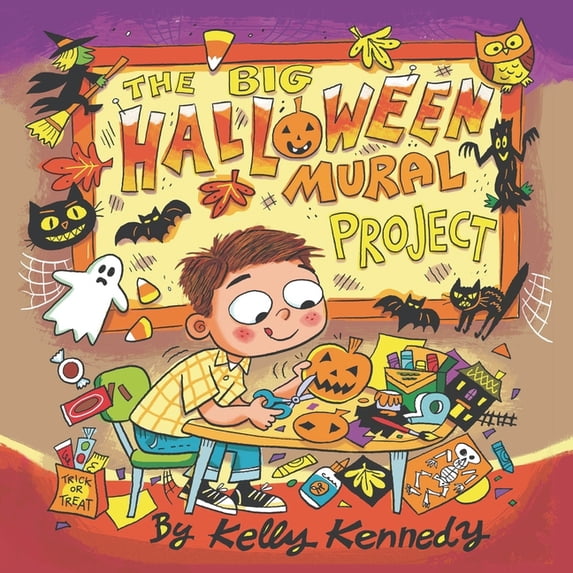 The Big Halloween Mural Project, (Paperback)