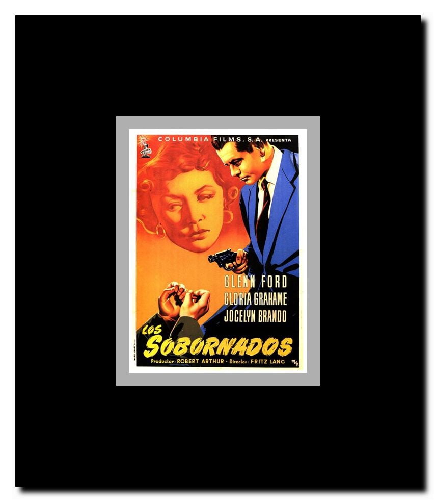The Big Heat Framed Movie Poster
