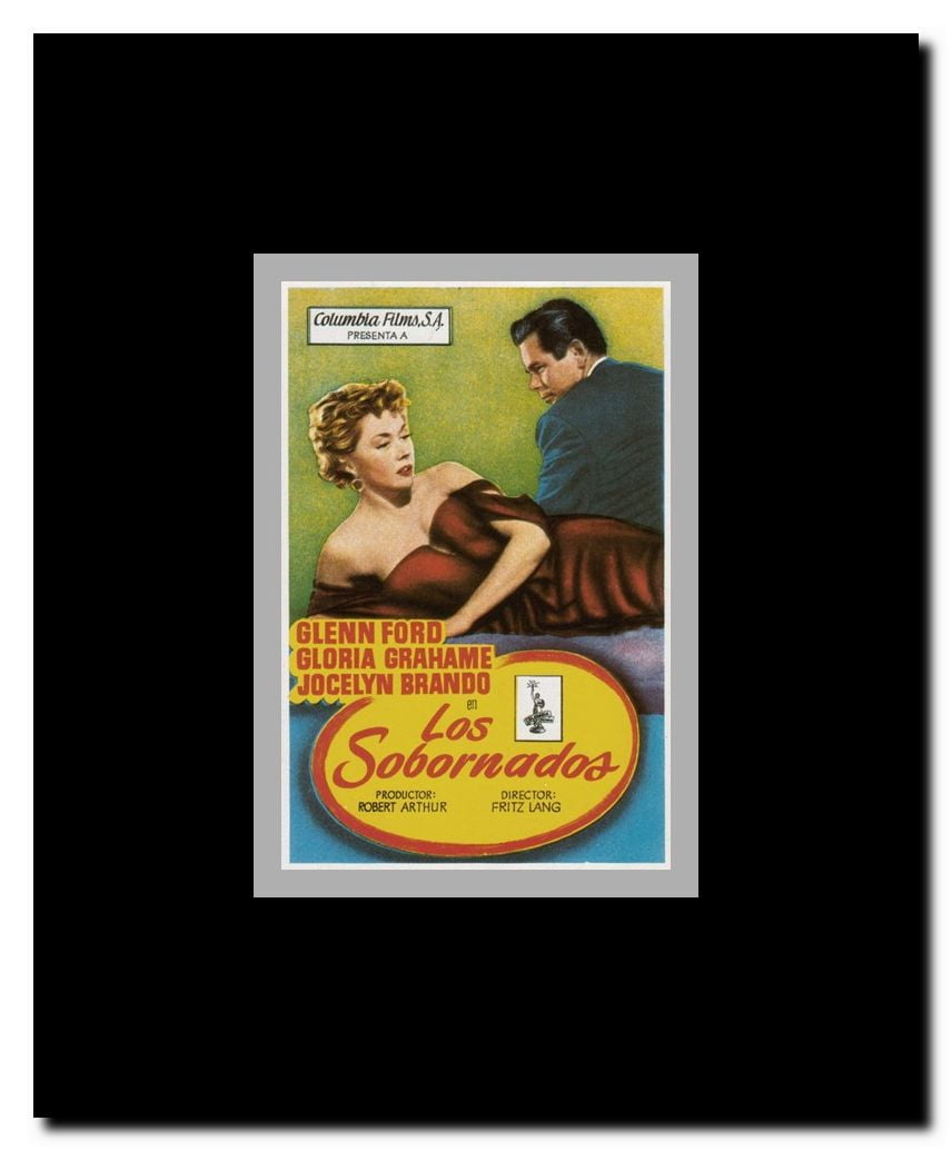 The Big Heat Framed Movie Poster