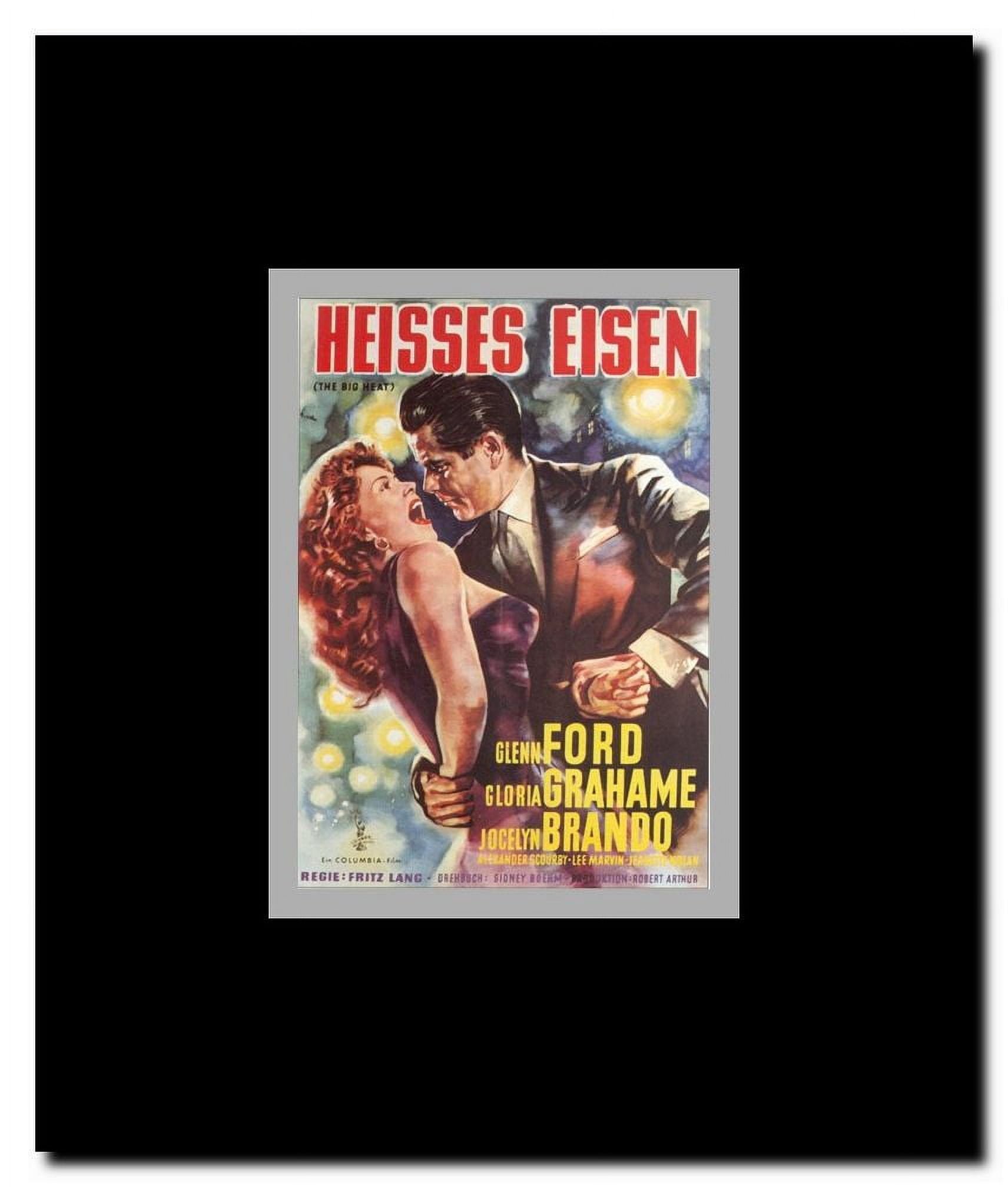 The Big Heat Framed Movie Poster