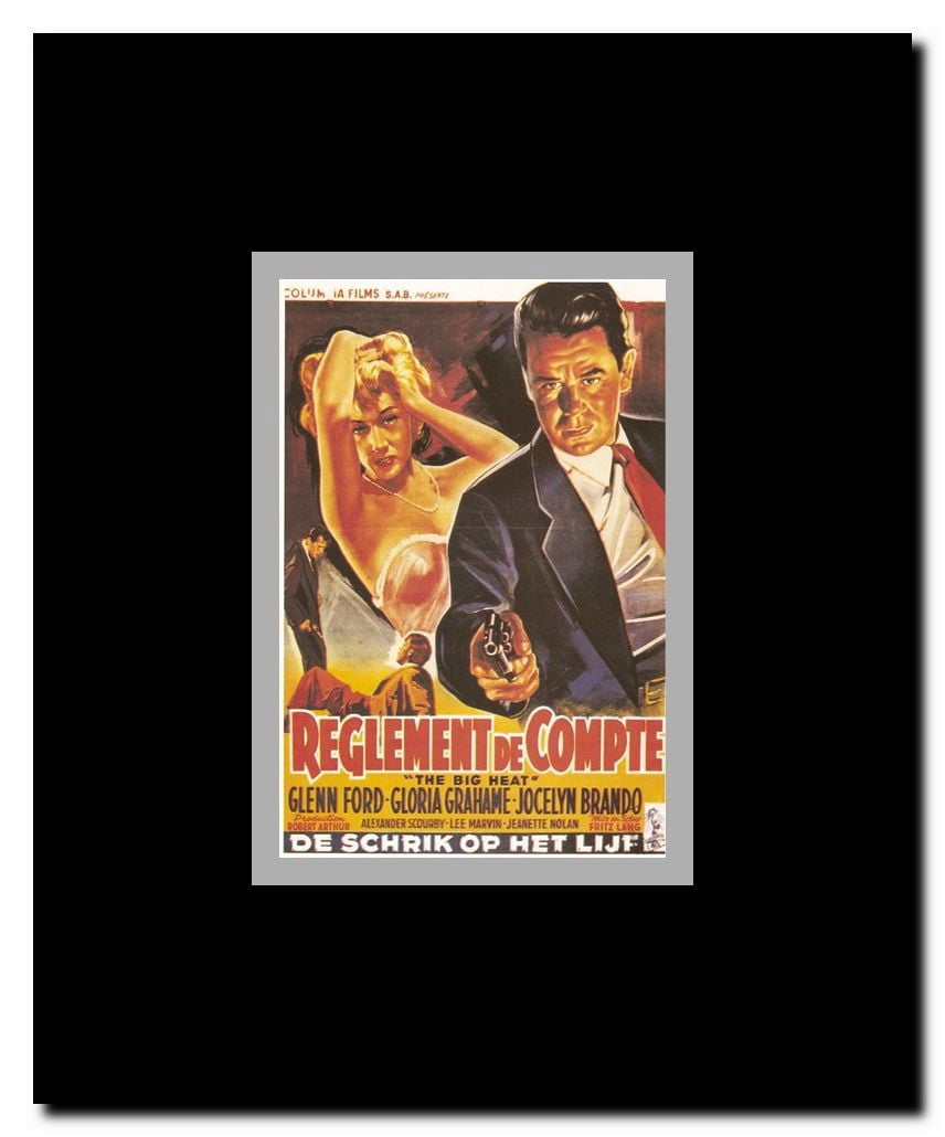 The Big Heat Framed Movie Poster