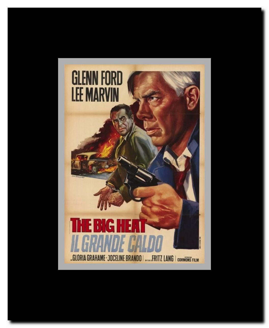 The Big Heat Framed Movie Poster