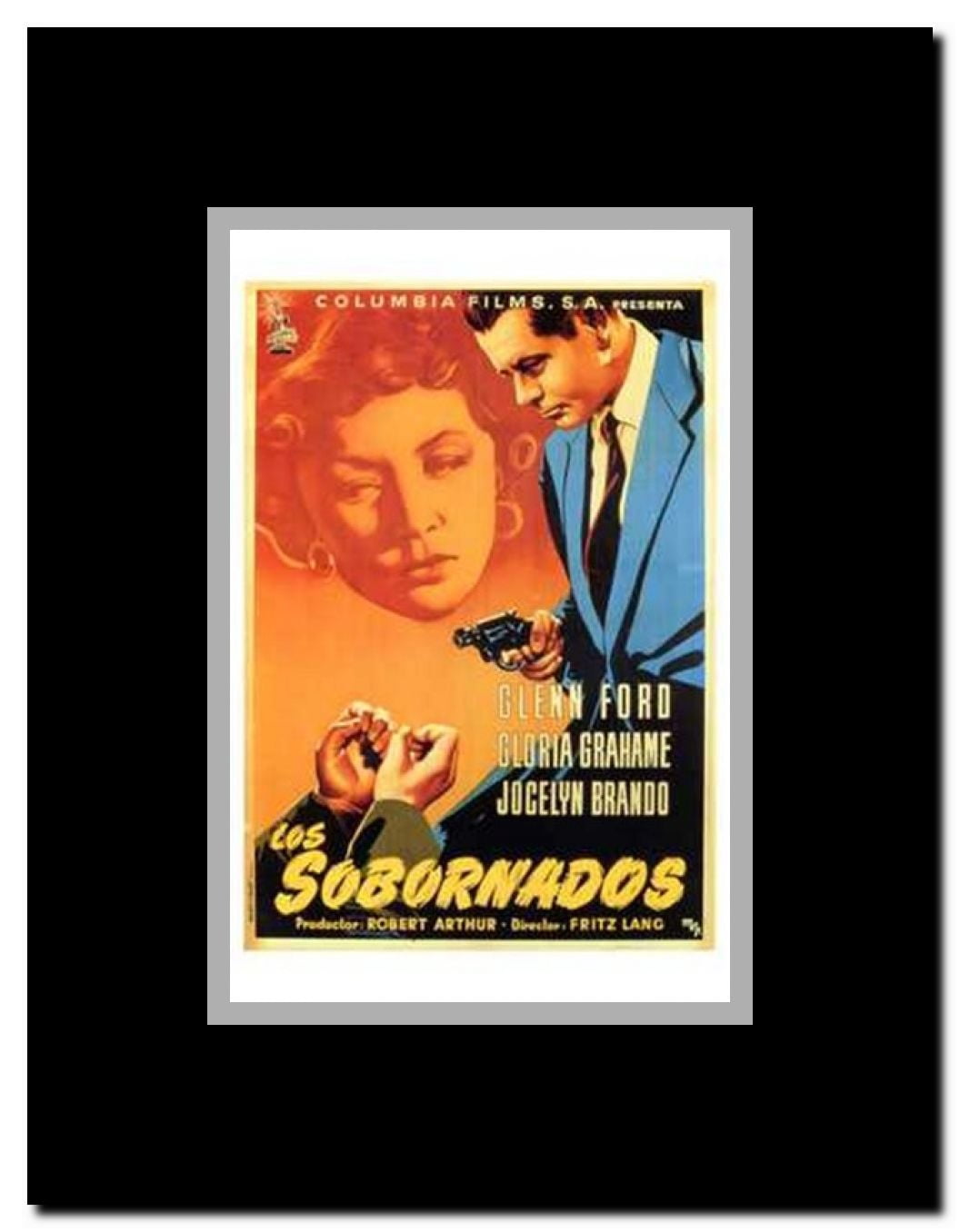 The Big Heat Framed Movie Poster