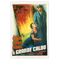 thumbnail image 1 of The Big Heat (Il Grande Caldo) - Starring Glenn Ford & Gloria Grahame - Vintage Italian Film Movie Poster by Anselmo Ballester c.1953 - Master Art Print (Unframed) 12in x 18in, 1 of 4