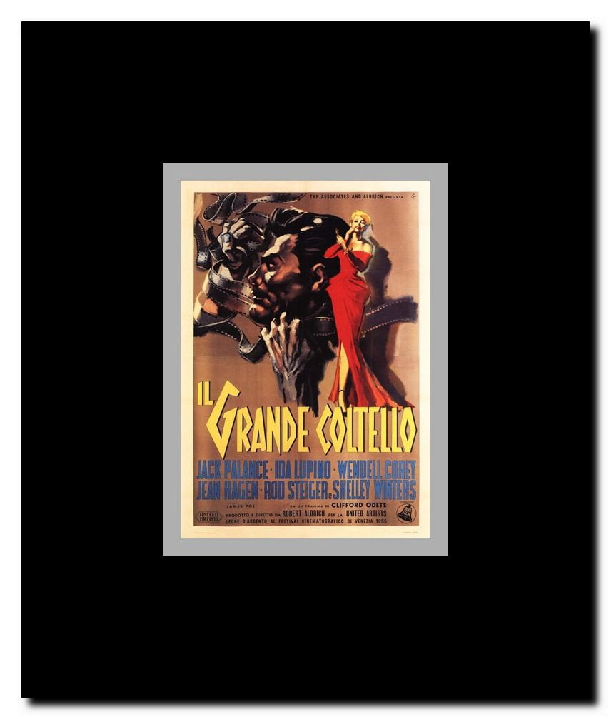 The Big Knife Framed Movie Poster