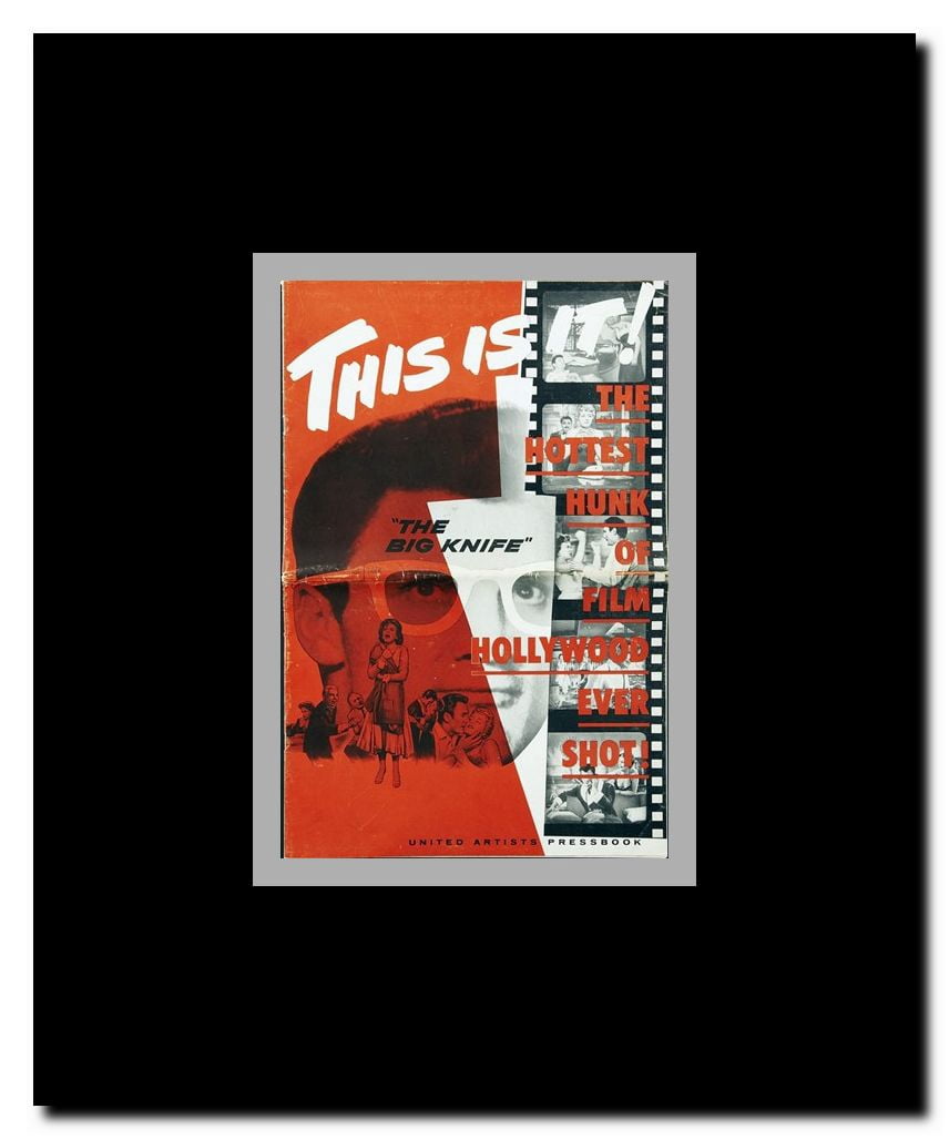 The Big Knife Framed Movie Poster
