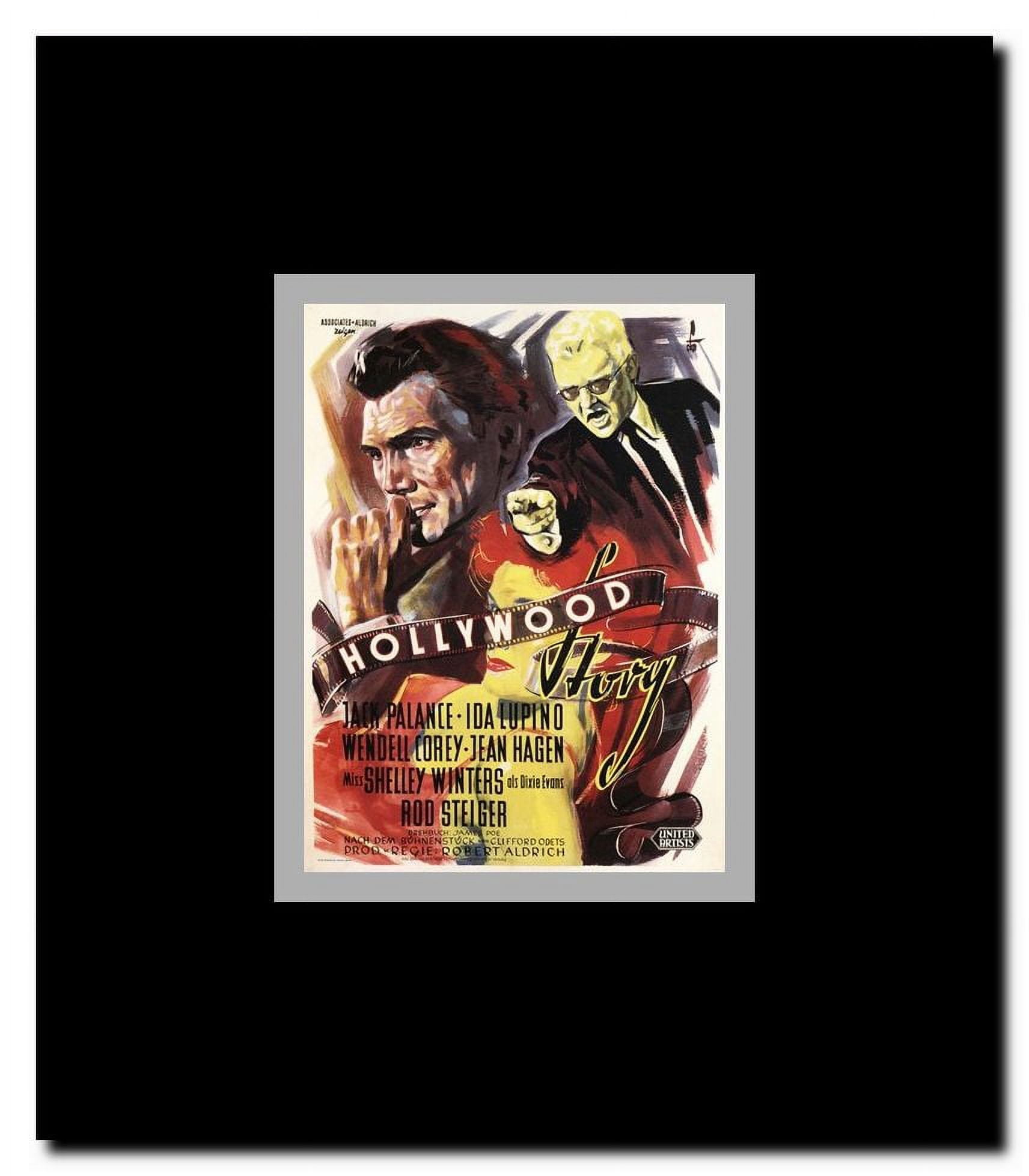 The Big Knife Framed Movie Poster