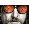 thumbnail image 1 of The Big Lebowski 24x36 Poster Jeff Bridges as The Dude with psychedelic glasses, 1 of 1