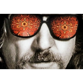 The Big Lebowski 24x36 Poster Jeff Bridges as The Dude with psychedelic glasses