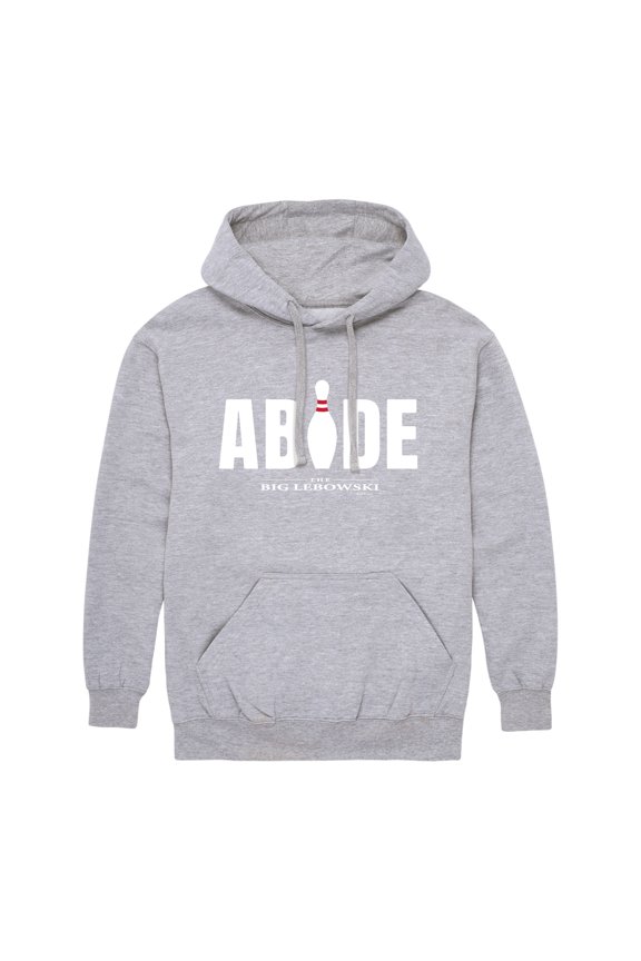 - Abide Bowling Pin - Men's Pullover Hooded Fleece Sweatshirt