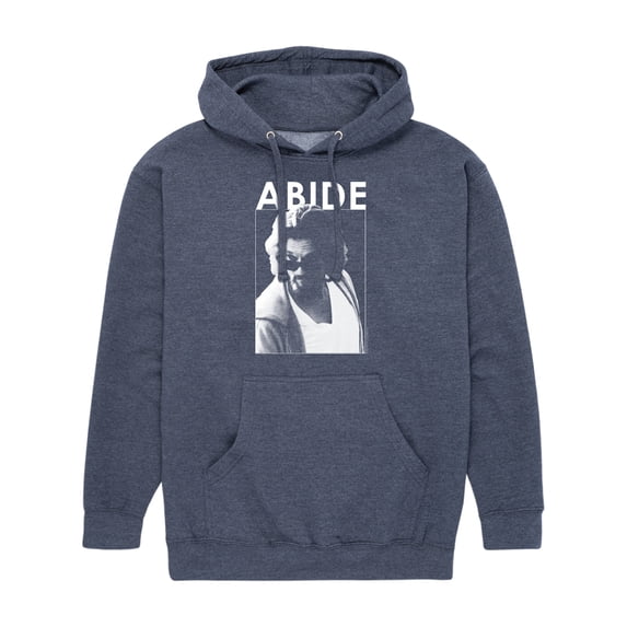 The Big Lebowski - Abide - Men's Pullover Hooded Fleece Sweatshirt