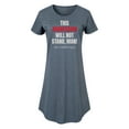 thumbnail image 1 of The Big Lebowski - Aggression Will Not Stand - Women's Any Way Dress, 1 of 5