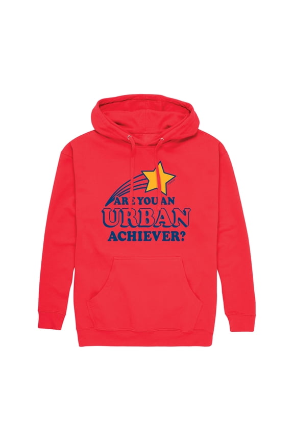 - Are You An Urban Achiever - Men's Pullover Hooded Fleece Sweatshirt