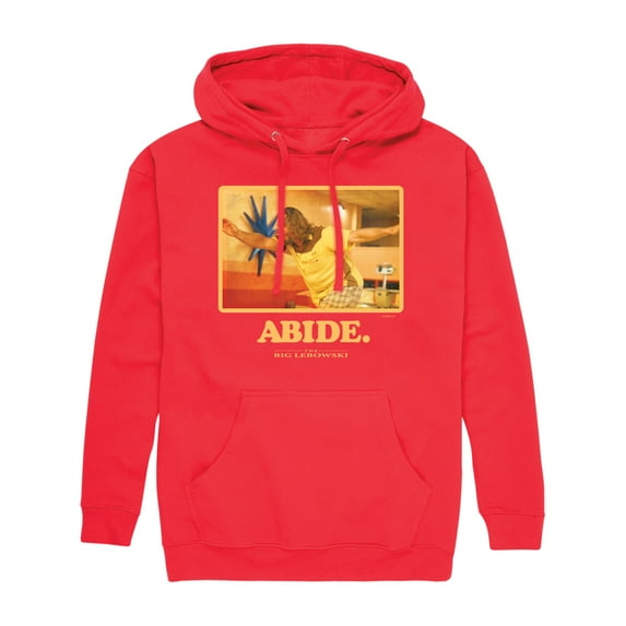 The Big Lebowski - Don't Just Bowl, Abide - Men's Pullover Hooded Fleece Sweatshirt