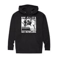 thumbnail image 1 of The Big Lebowski - Eff It, Let's Go Bowling - Men's Pullover Hooded Fleece Sweatshirt, 1 of 5