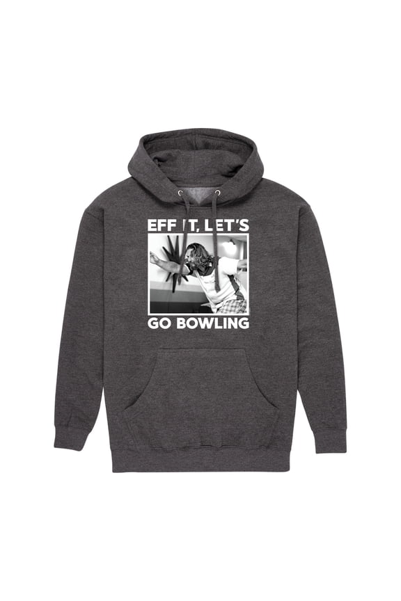 - Eff It, Let's Go Bowling - Men's Pullover Hooded Fleece Sweatshirt