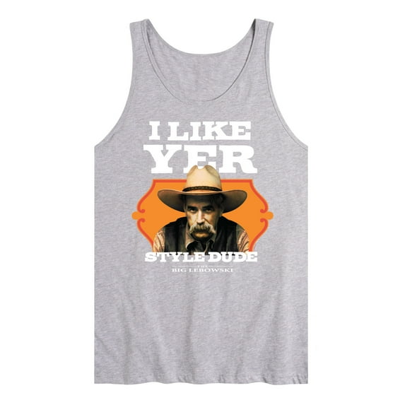 The Big Lebowski - I Like Yer Style Dude - Men's Jersey Tank Top