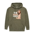 thumbnail image 1 of The Big Lebowski - In A Robe, The Dude Abides - Men's Pullover Hooded Fleece Sweatshirt, 1 of 1