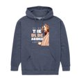 thumbnail image 1 of The Big Lebowski - In A Robe, The Dude Abides - Men's Pullover Hooded Fleece Sweatshirt, 1 of 1