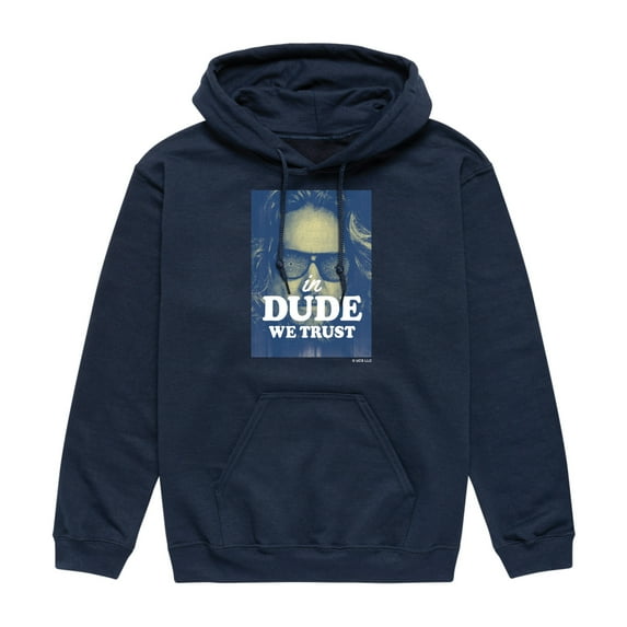 The Big Lebowski - In Dude We Trust - Men's Pullover Hooded Fleece Sweatshirt